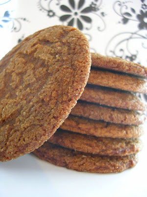 Chewy Spiced Molasses Cookies