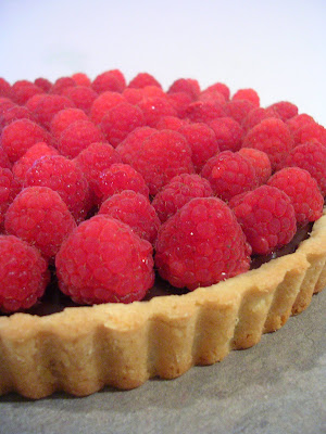 Chocolate Raspberry Tart