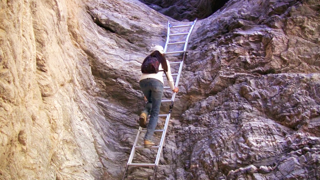 The Desertnut Vlog Ladder Canyon Loop Hike Mecca Hills, CA