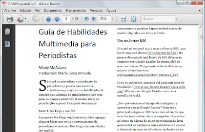 Guía de habilidades multimedia para periodistas (en español) guia multimedia periodistas