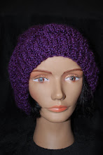 Purple Bohemian Cap
