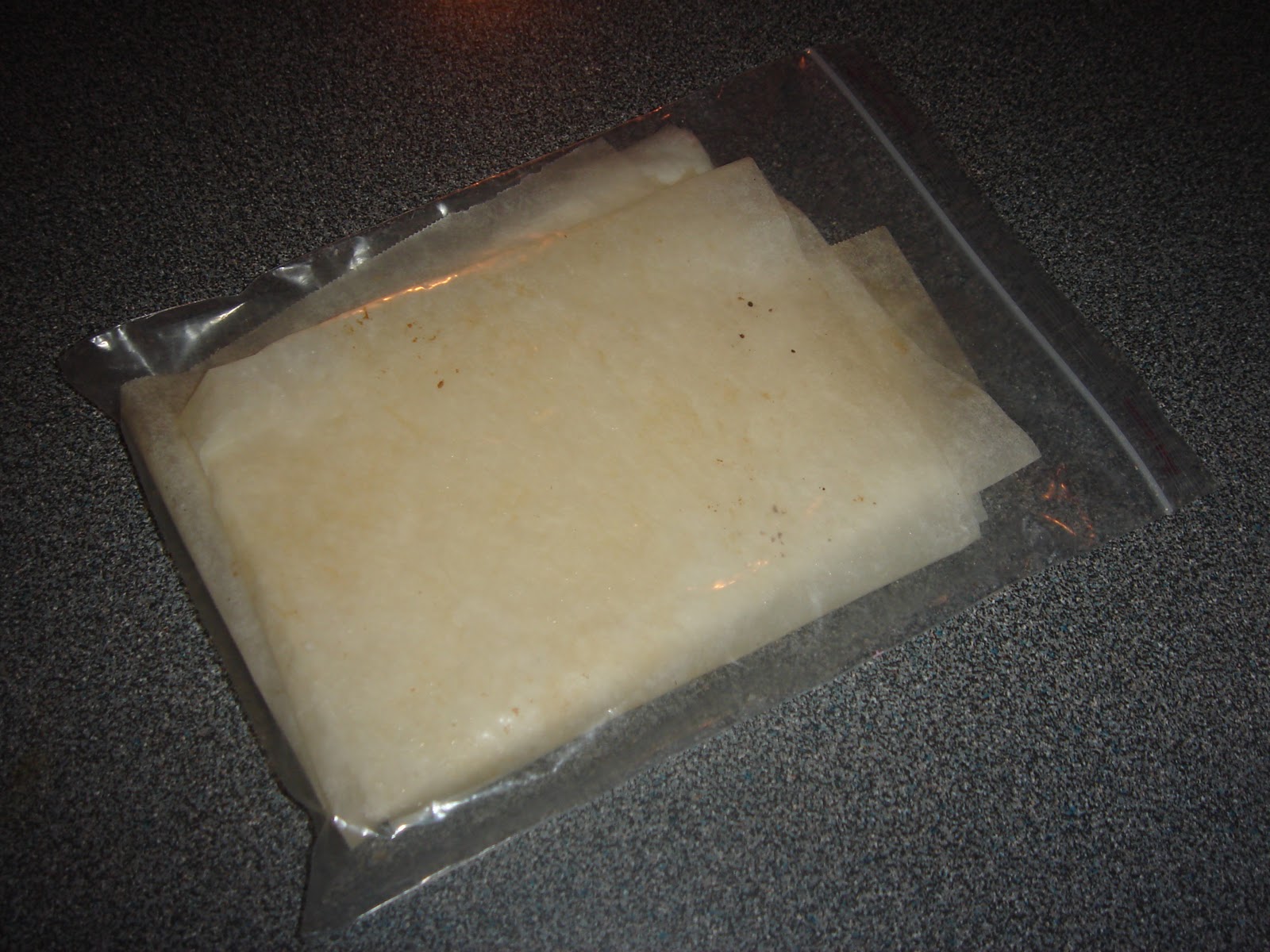 Craving Fresh Tuesday's tip Save and reuse baking paper