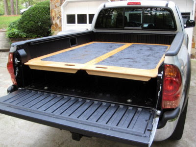 toyota truck camping