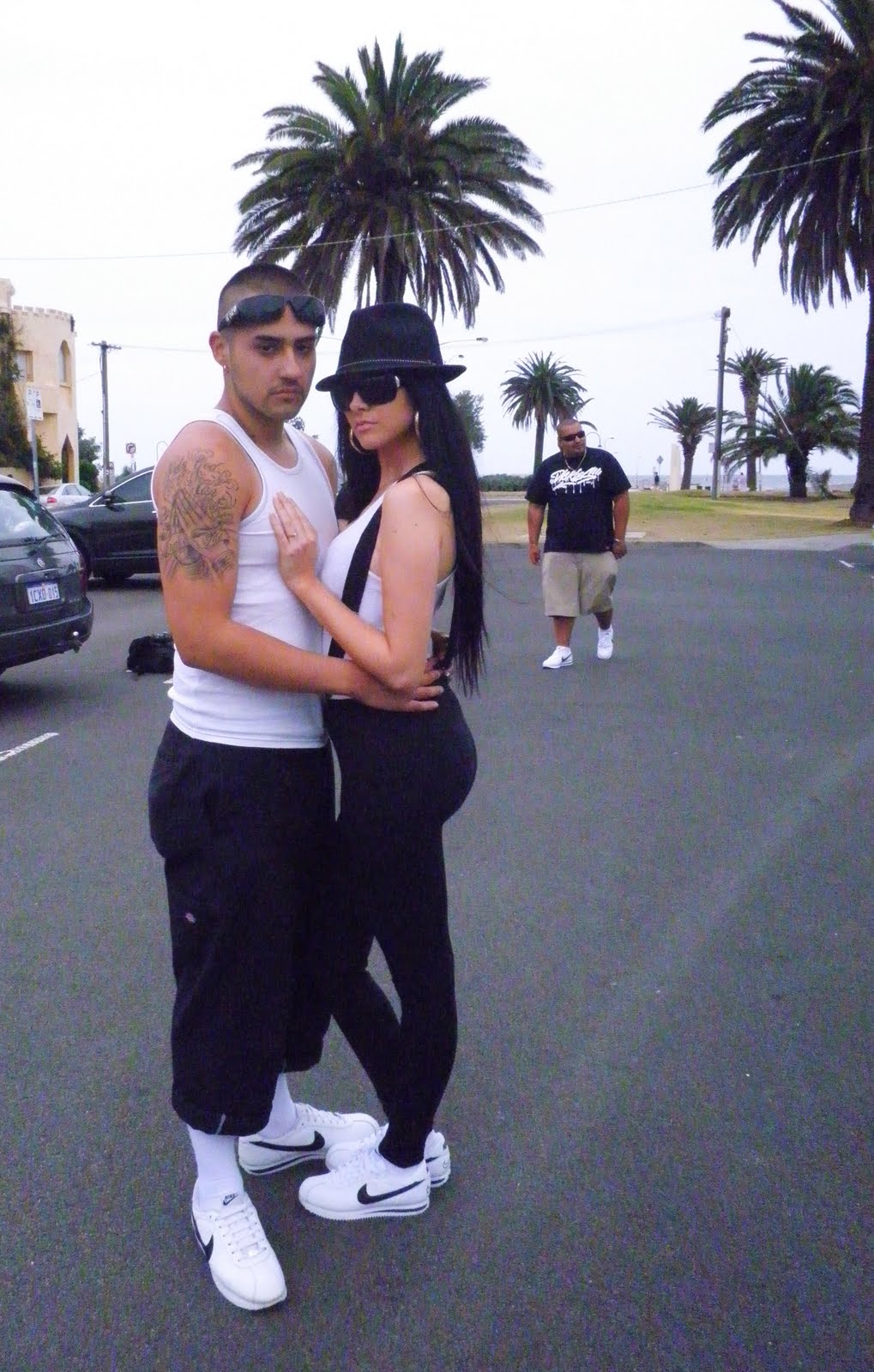 cholos wearing cortez