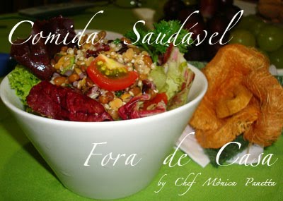 Agora Comida Saudavel Fora de Casa