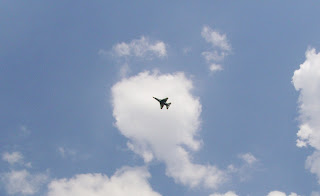 jet flying overhead