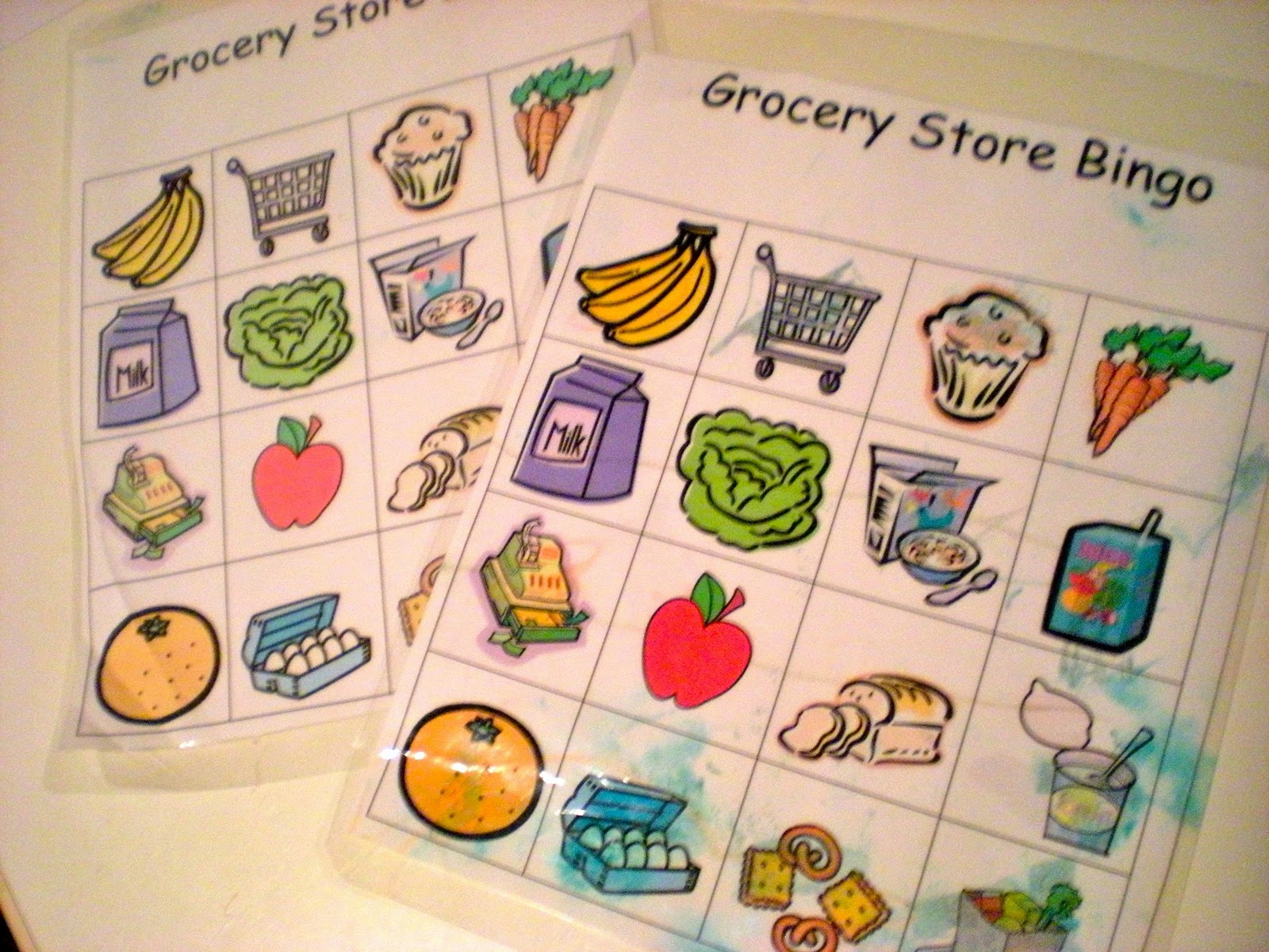 Sippy Cup Central Grocery Store Bingo