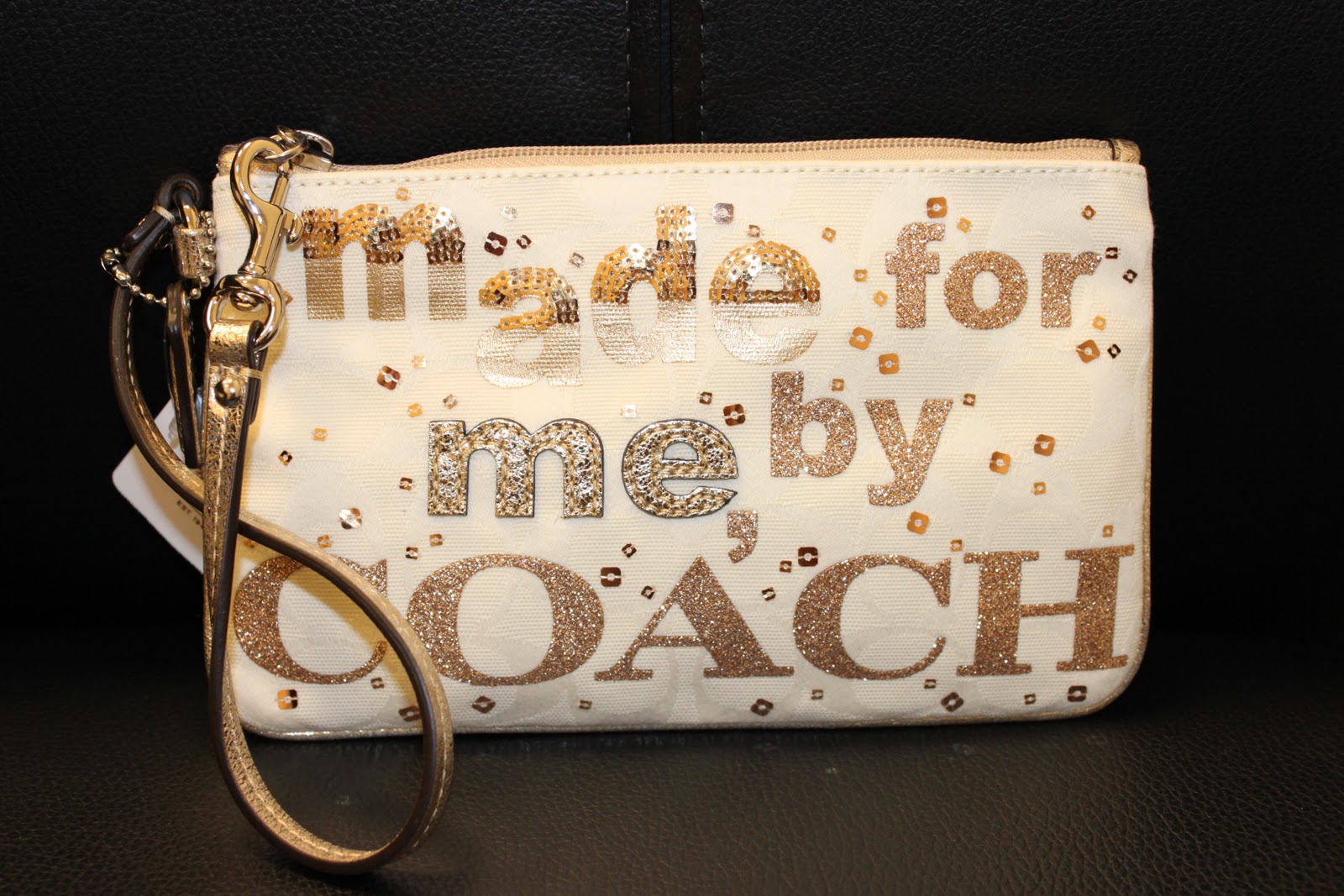 coach wristlets made