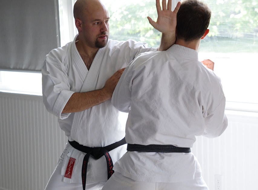 Shotokan Karate art of the empty hand Kata has grappling and throws