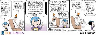 OUR ETERNAL STRUGGLE: "NON SEQUITUR" COMIC STRIP, BY WILEY MILLER