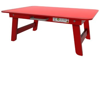 Produk Meja Lipat Fancy (Merah)