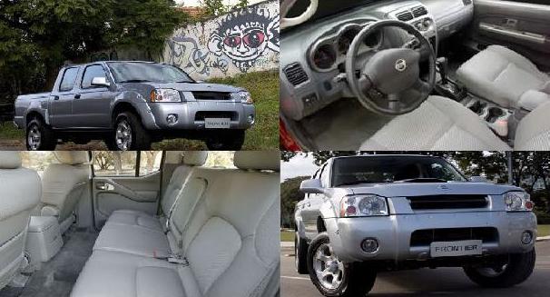 NISSAN FRONTIER - BANCOS EM COURO - 4 PASSAGEIROS