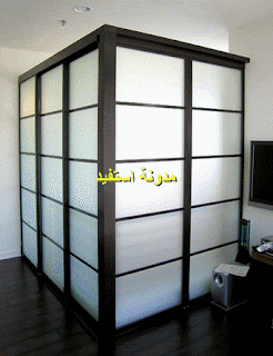 ابواب جرارة ابواب زجاجية متحركة فواصل ابواب جرارة ابواب سحب بدفع الابواب