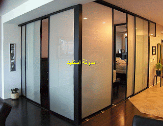 ابواب جرارة ابواب زجاجية متحركة فواصل ابواب جرارة ابواب سحب بدفع الابواب