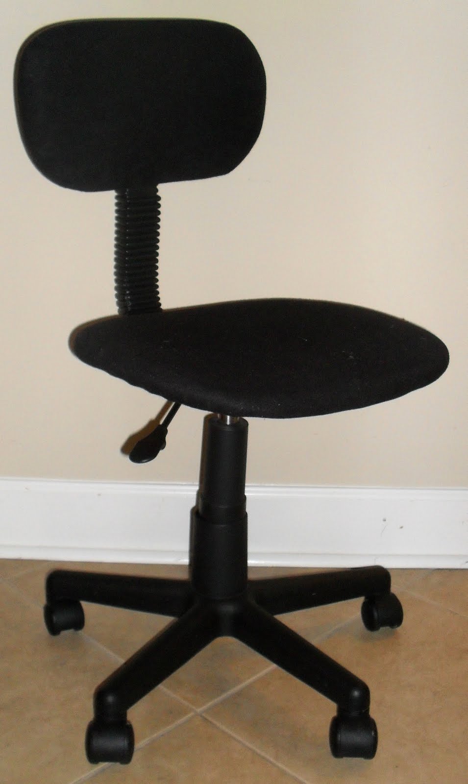 Brittney's Budget Crafts Office Chair FaceLift
