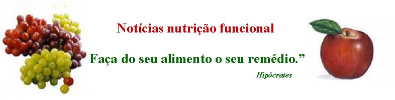 Notícias nutrição Funcional