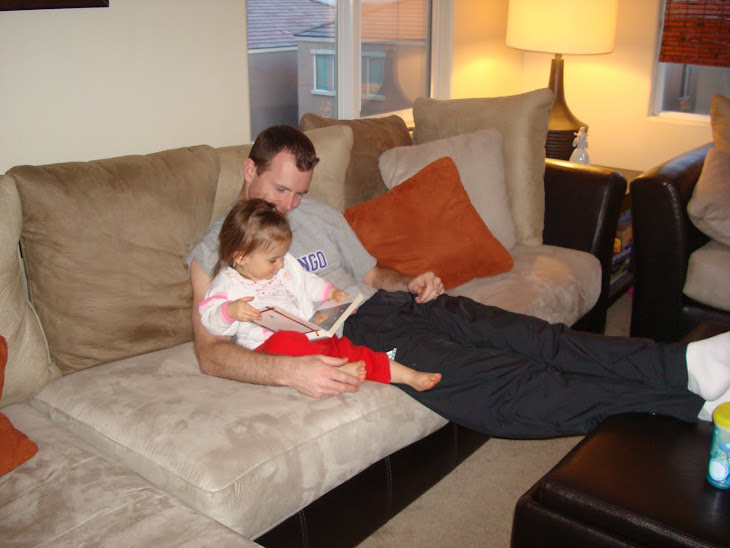 My Daddy is my reading buddy!! He tells the best stories, sometimes he makes them up!