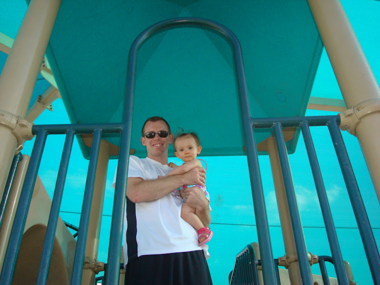 Daddy took me into the big play area. It was so fun!