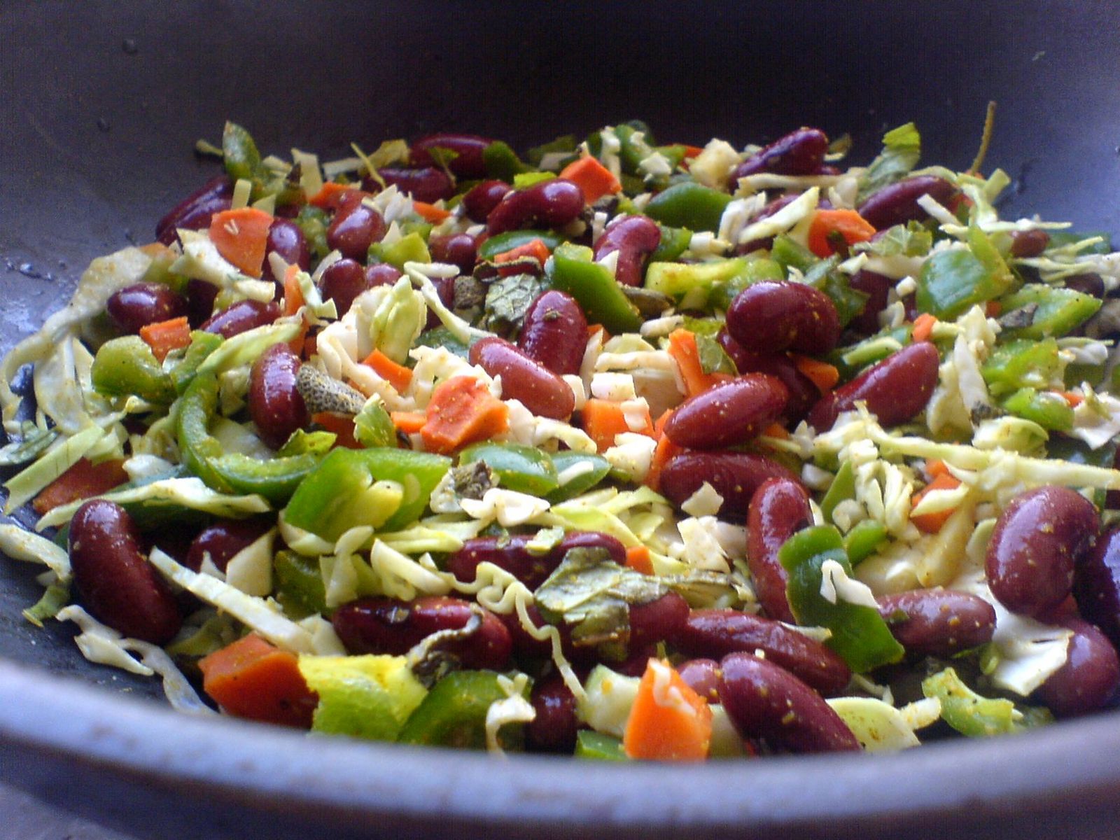 RAWk Me! The Kidney Bean Salad