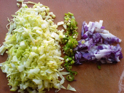 Cabbage and Sunflower Seed Parathas