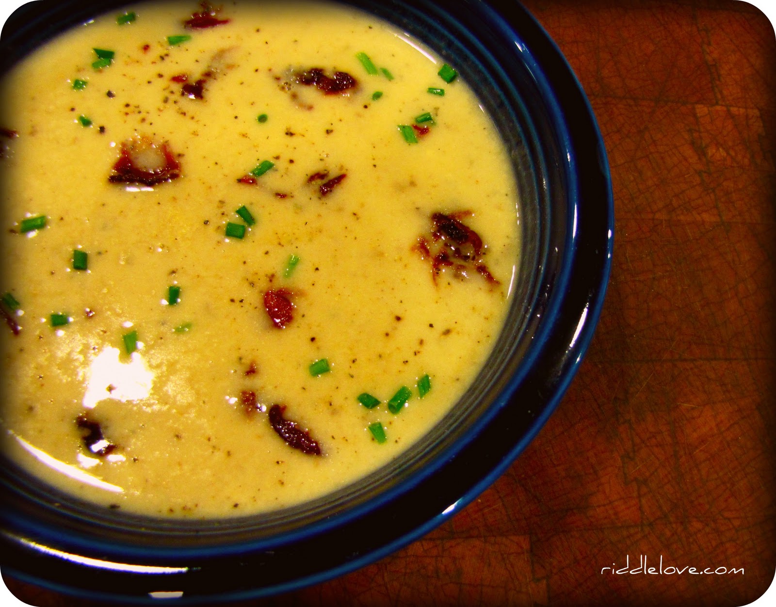Cheddar Potato Soup