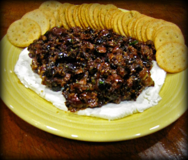 riddlelove French Olive Fig Tapenade with Cheese A Recipe