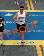 Boston Marathon Photos. Crossing the finish line! (boston )