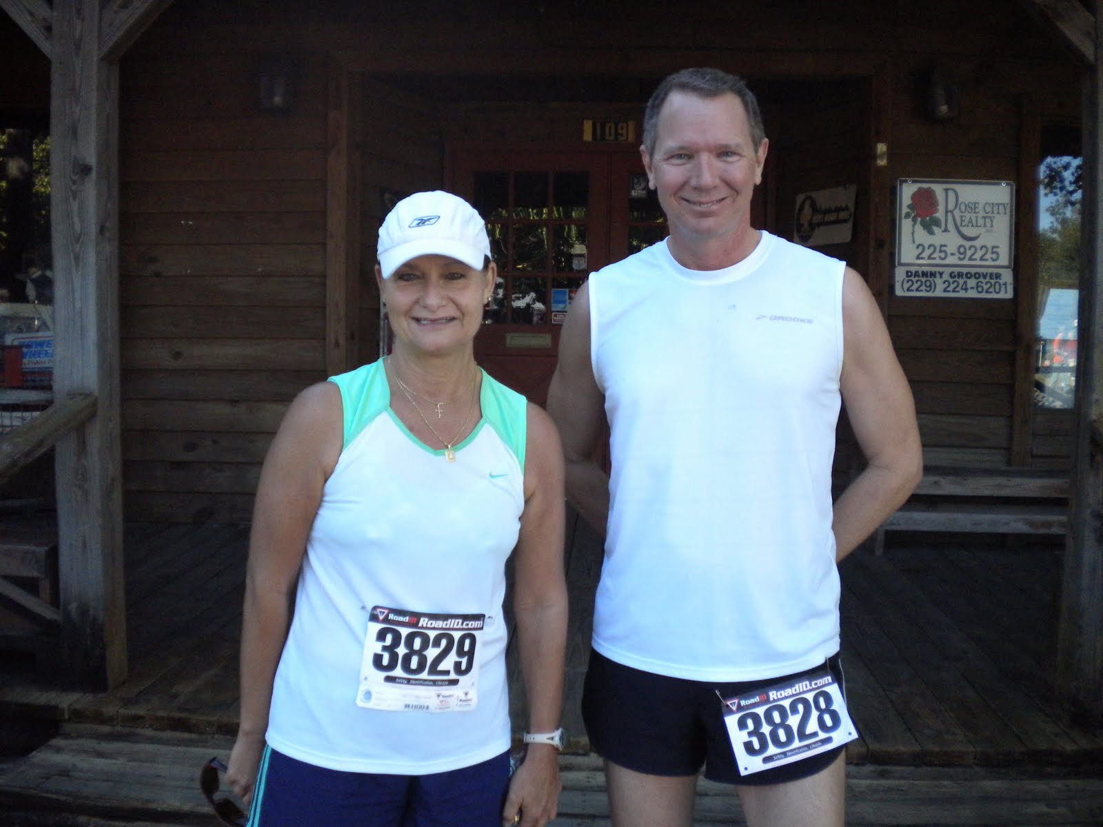 Don set a PR time of 1:57 in