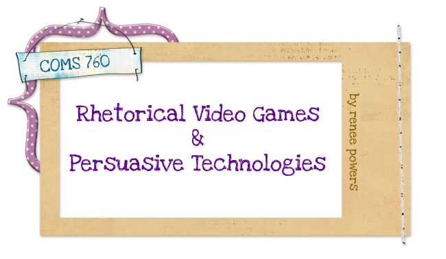 Rhetorical Video Games and Persuasive Technologies