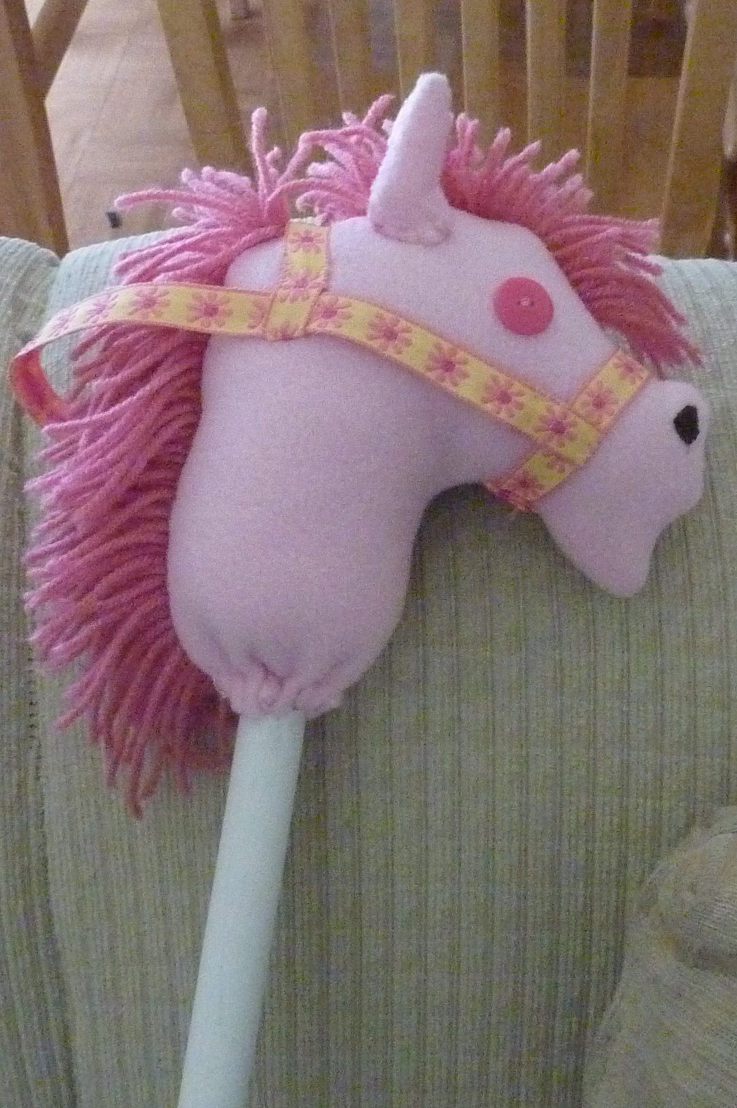 Random Thoughts How to make a stick horse