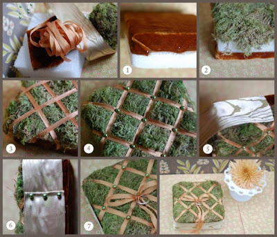 Diy Eco Friendly Moss Ring Pillow Your Wedding Whisperer