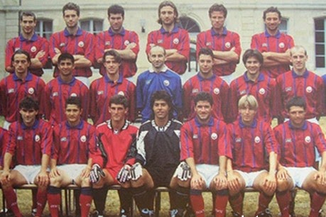 FOOTBALL RETRO Bordeaux 19951996