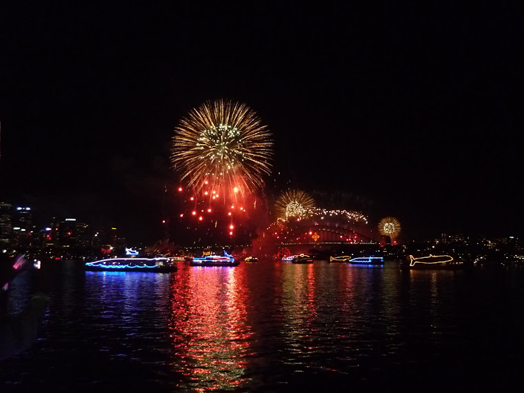 Darling Harbour- Fajerwerki Sylwestrowe