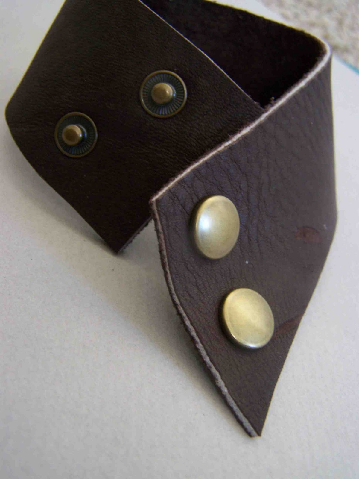 Made by Me. Shared with you. Leather Cuffs For Boys of All Ages