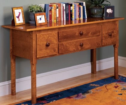 Hall Table | Free Woodworking Project Plans