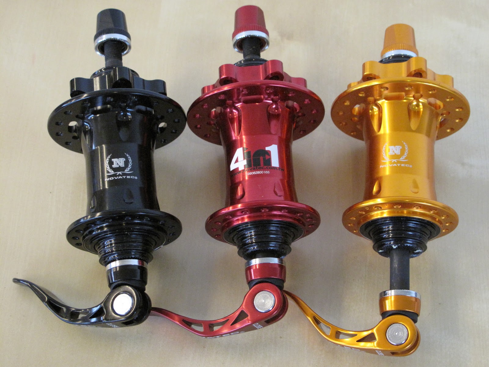 NOVATEC 4 in 1 Front Hub