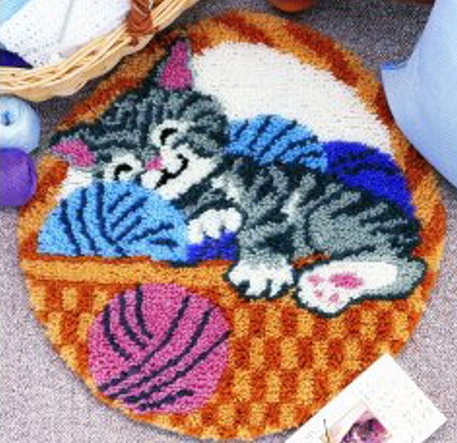 Weekend Kits Blog Latch Hook Rug Kits are Creative, Easy & Fun!