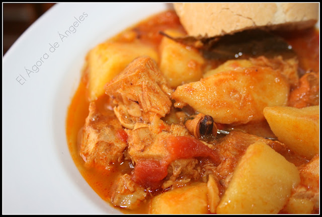 Patatas Guisadas Con Bonito-marmitako
