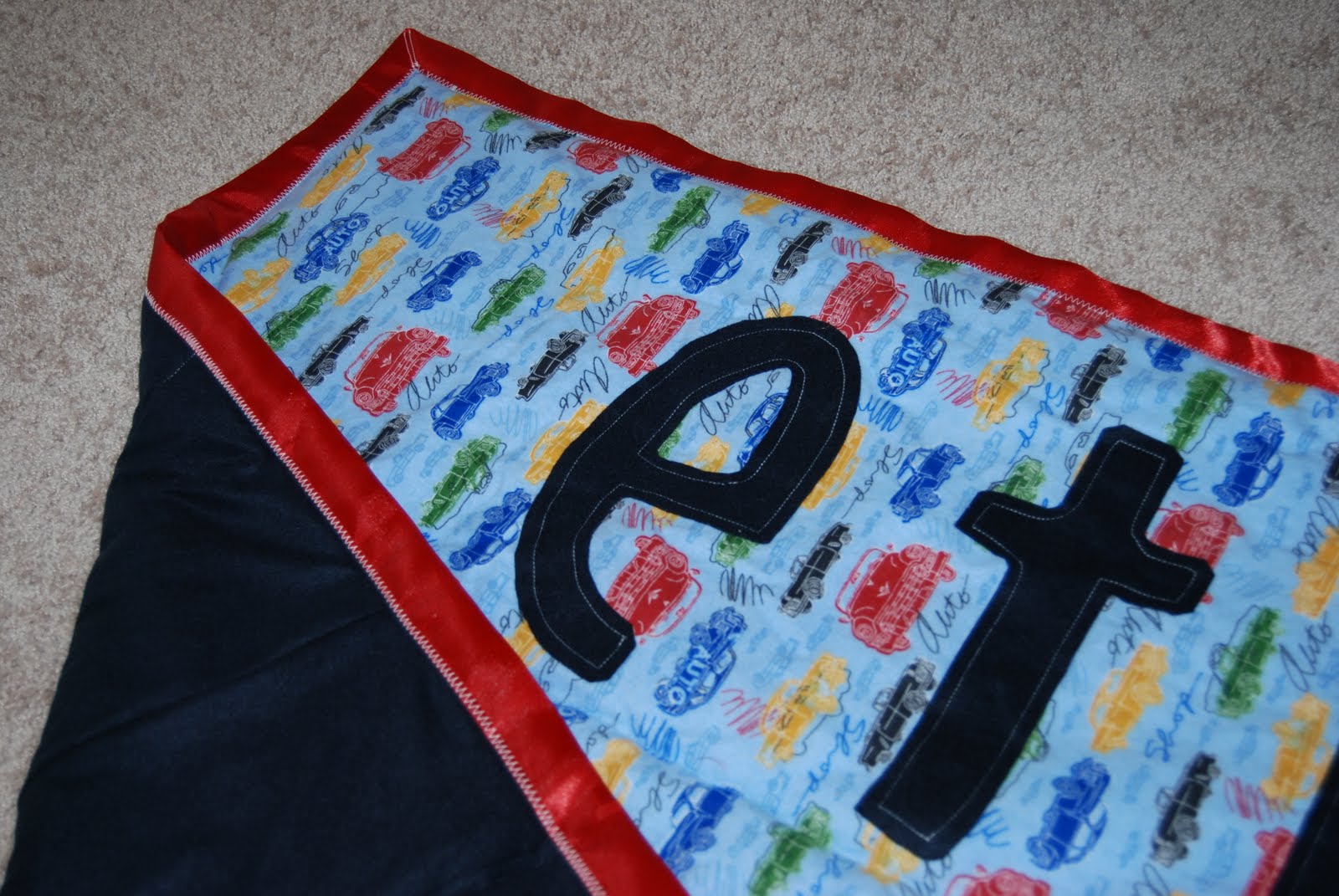 Nap Time Crafts Toddler Blanket