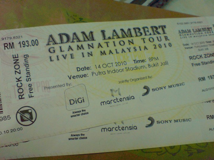 adam lambert tickets