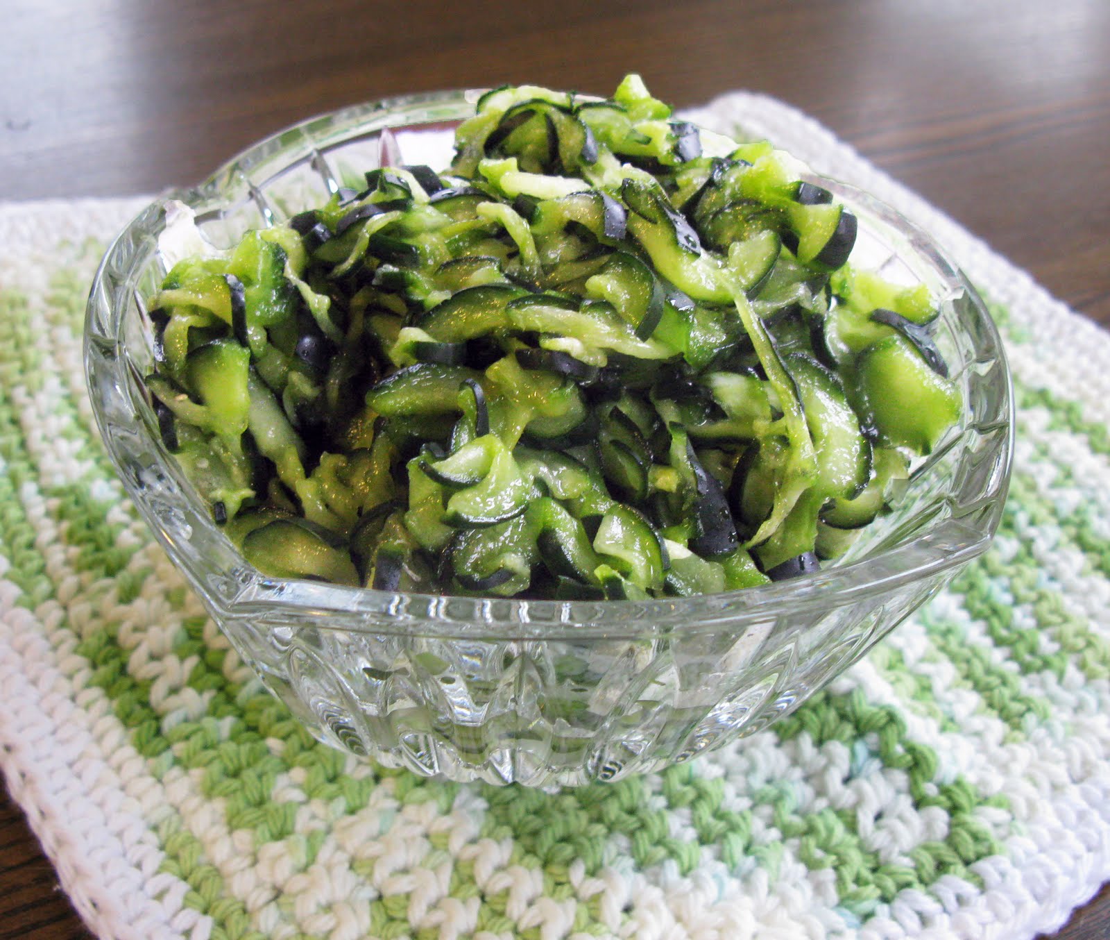 Food for A Hungry Soul Japanese Cucumber Salad