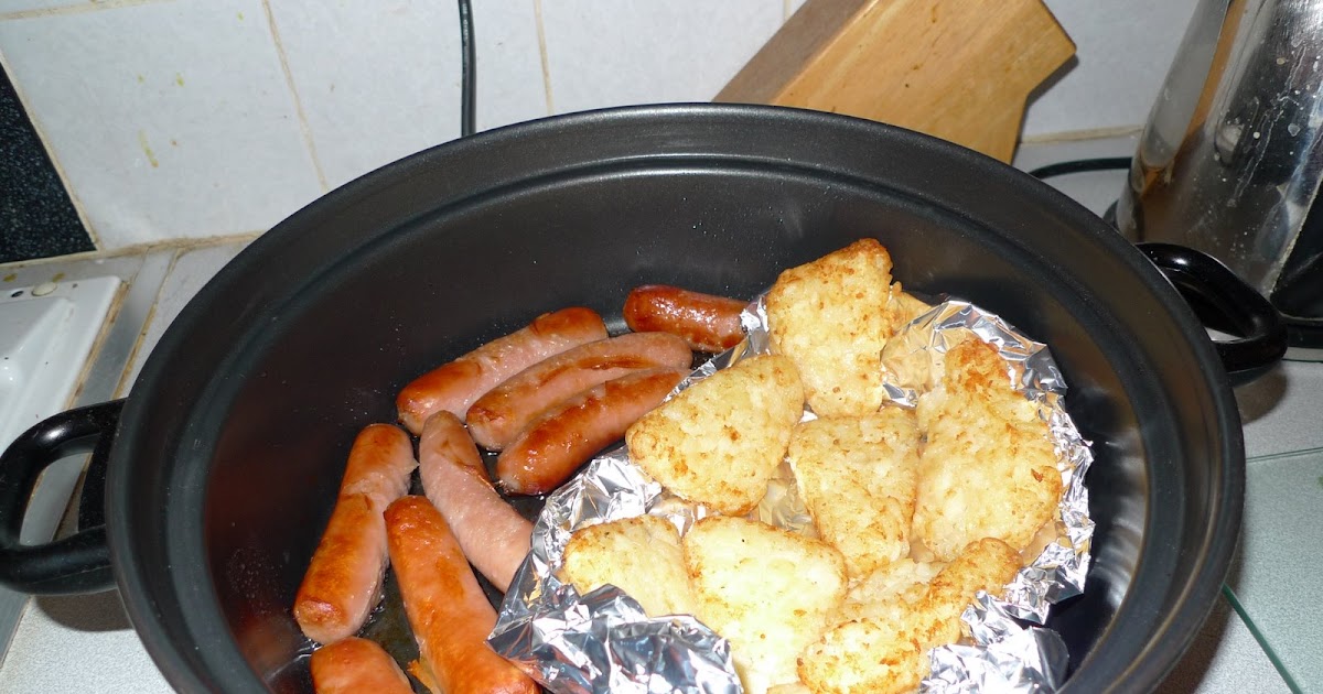 A Year of Remoska Sausage and Hash Browns