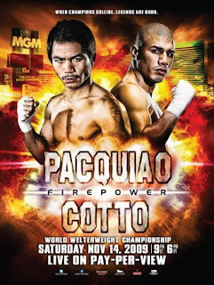 Pacquiao versus cotto