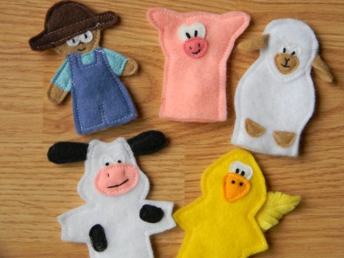 handmade finger puppets