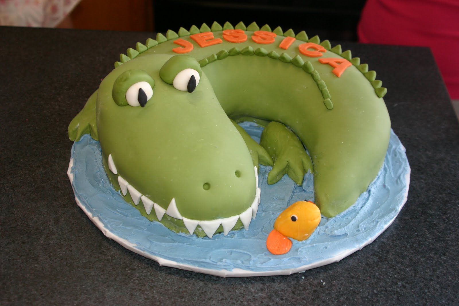 Serendipity Cake Design Crocodile Love