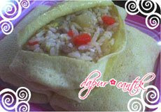 selimut nasgor oseng keling dc dapur cantik