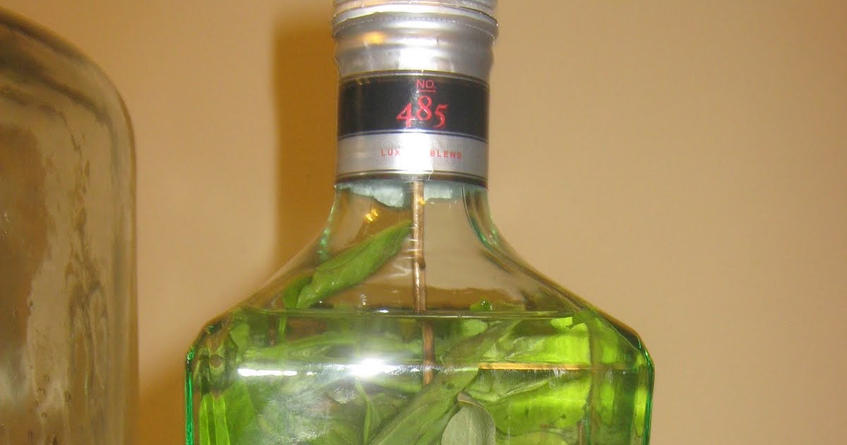 The Moody Foodie BasilInfused Gin