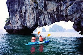 kayak into hidden cave