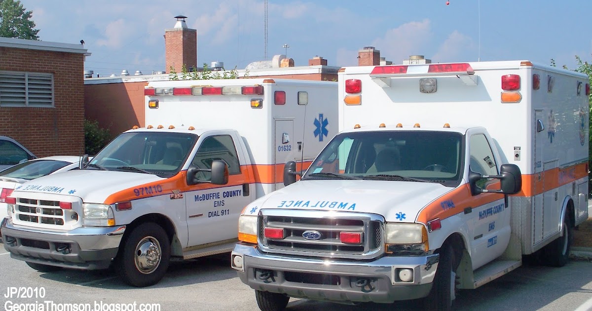 EMS McDUFFIE COUNTY Ambulance Paramedics Thomson