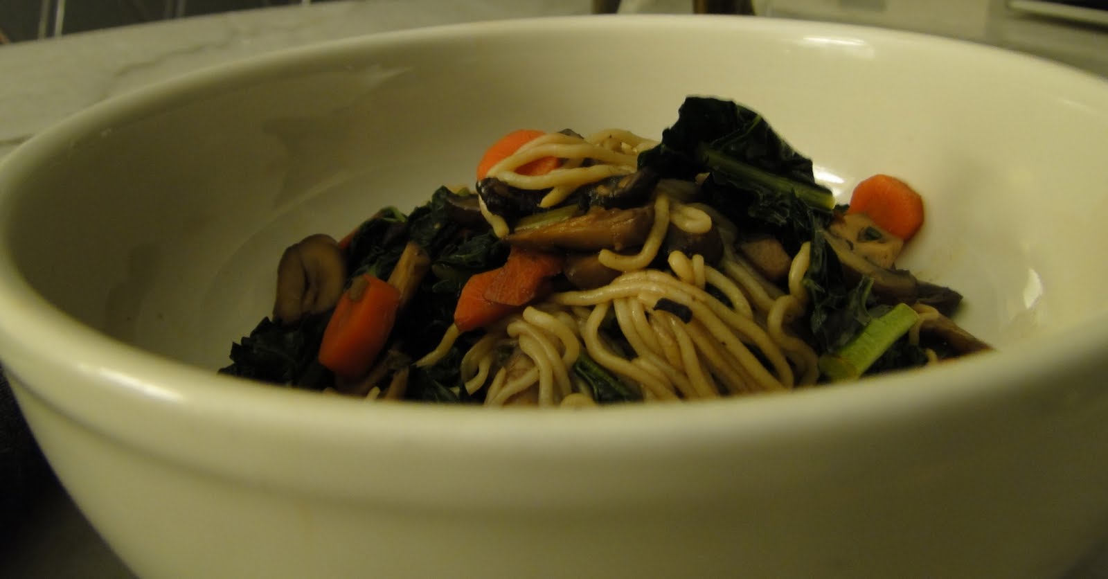 The After Work Chef Tofu Noodles with Oyster Sauce